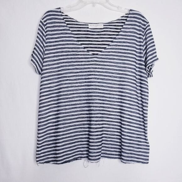 Project Social T x Urban Outfitters Black & White Striped Tee Women's Size Small - Picture 3 of 9